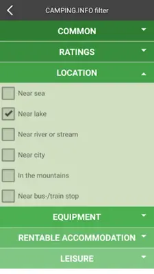 Camping Navi by POIbase android App screenshot 2